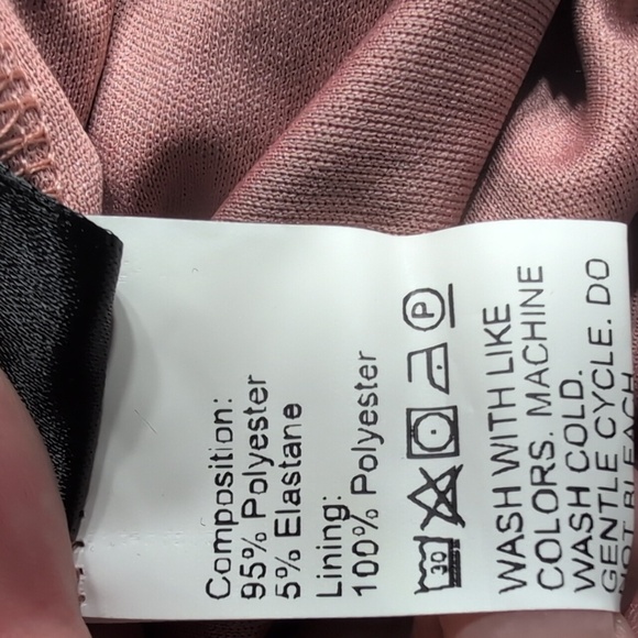 Shein Elegant Pink Zebra Print Dress Size Small - Picture 9 of 10